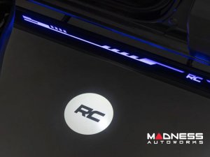 Ford Bronco Side Steps - Multi-Color LED Running Boards - 4 Door - Rough Country 